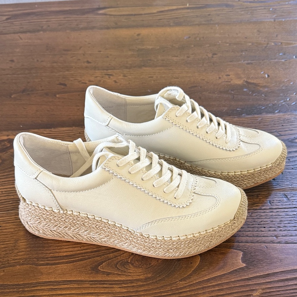 Dolce Vita Cream Platform Sneakers